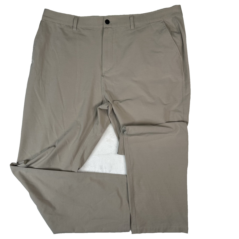 Free Fly Pants Men's Size 38x32 Performance Stretch Chino Lightweight Khaki Tan